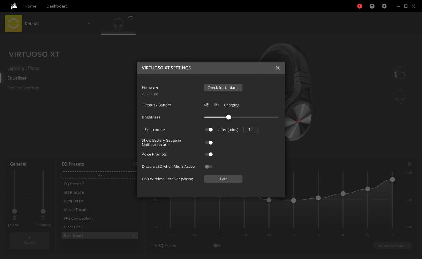 Corsair Virtuoso RGB Wireless XT: parádička z hliníku s Dolby Atmos