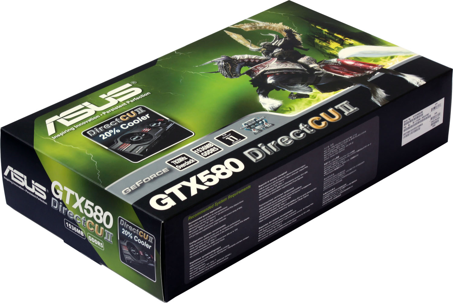 Asus ENGTX580 DirectCU II — tichý mamut