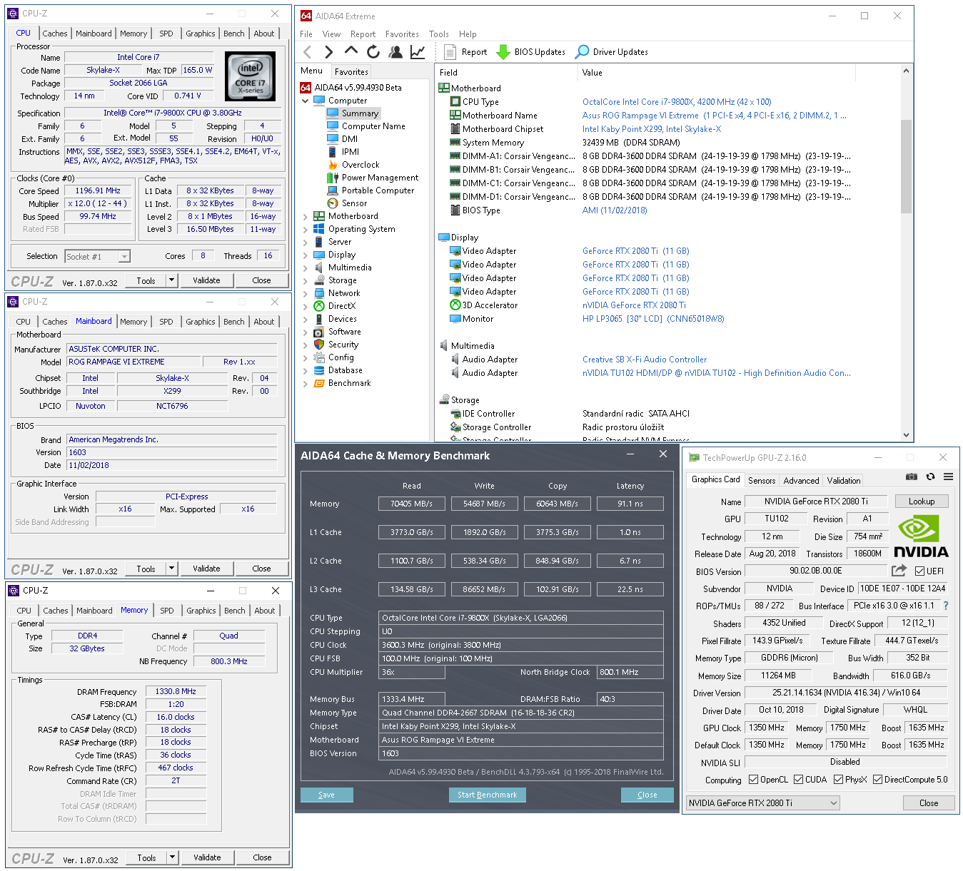 Intel Core i7-9800X: Osm jader Skylake-X v testu