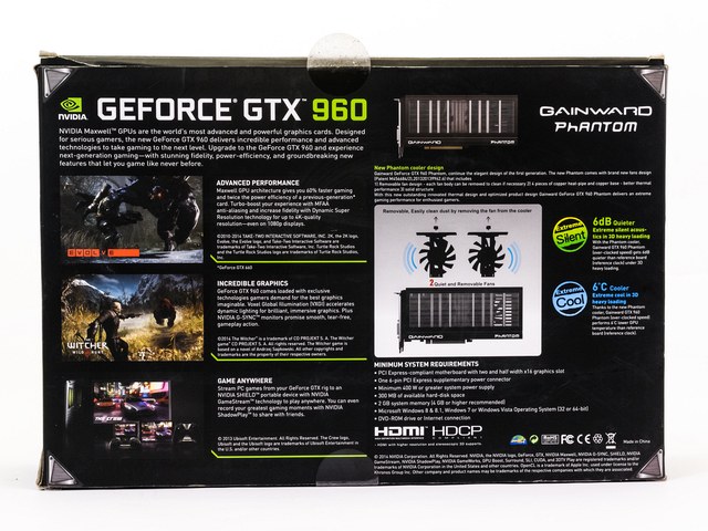 Asus R9 380 STRIX vs. Gainward GTX 960 Phantom v testu