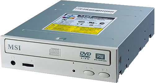 DVD vypalovačka MSI DR8-A, nenápadný drak z Taiwanu