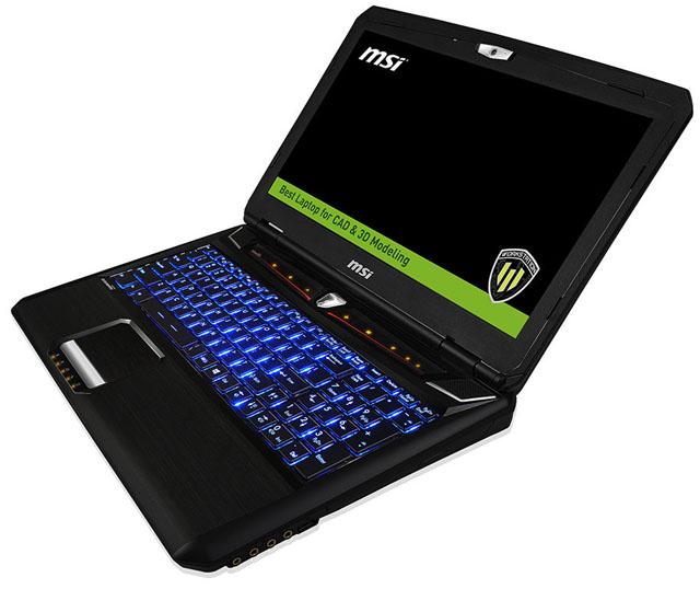 MSI vydává čtveřici profesionálních pracovních notebooků série WT