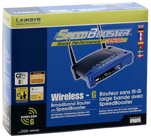 Linksys SpeedBooster - turbo pro WiFi síť