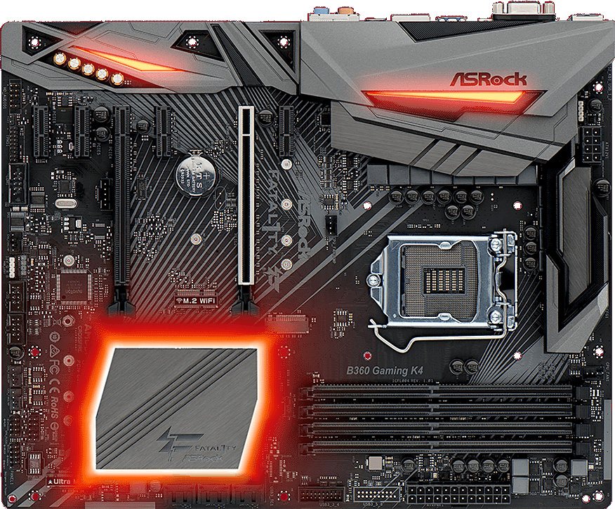 Základní deska ASRock Fatal1ty B360 Gaming K4