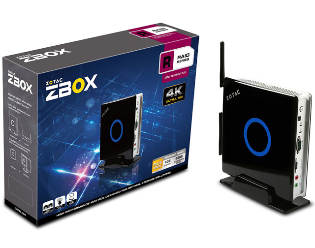 Zotac odhalil novou sérii mini PC ZBOX R s procesory Broadwell a podporou zapojení disků do RAID