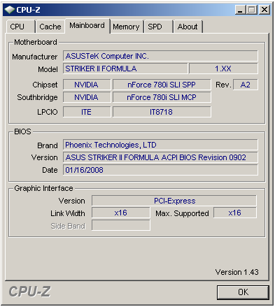 Asus Striker II Formula: špičková základovka pro Intel s nForce 780i SLI