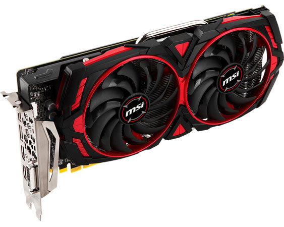 MSI představilo grafickou kartu Radeon RX 580 Armor MK2 