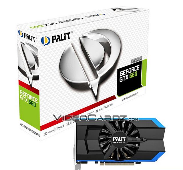 GeForce GTX 650 and GTX 660 OC Edition v podání Palitu na fotografiích