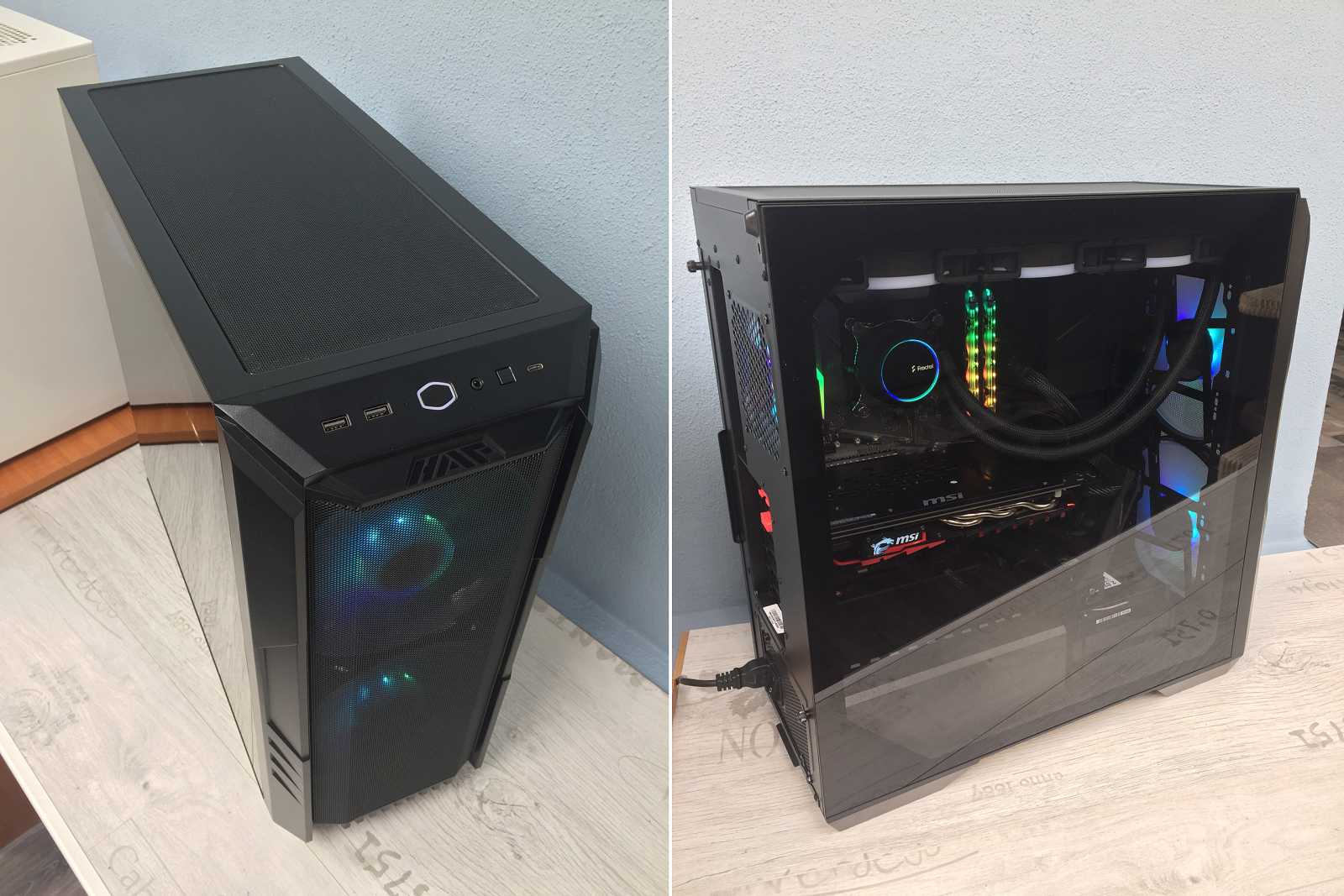 Test skříně Cooler Master HAF 500