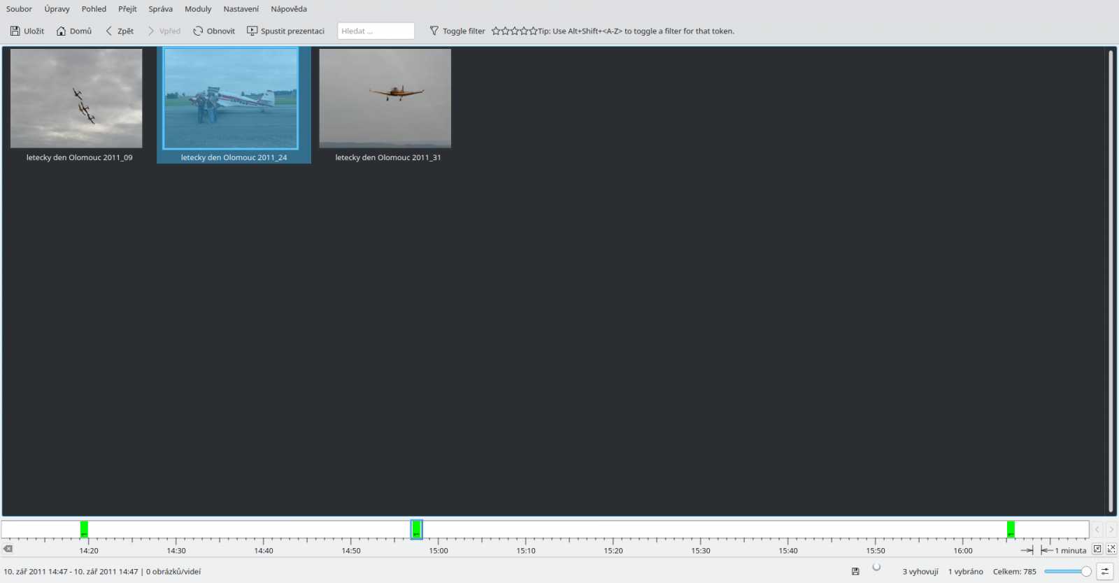 Správci fotografií zdarma (nejen) pro Linux v roce 2022