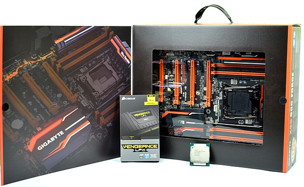 Gigabyte X99-SOC Force, Corsair DDR4 a Core i7-5930K v testu