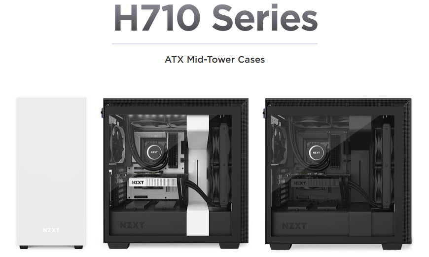 Test skříně NZXT H510 FLOW – s komponenty v bílém tónu