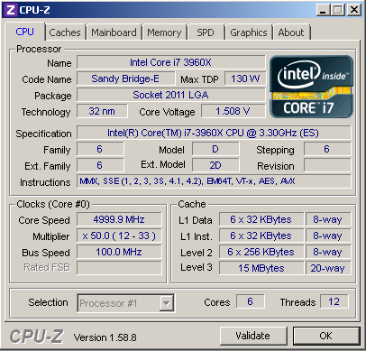  Intel Core i7-3960X – šestijádrový Sandy Bridge do desktopu