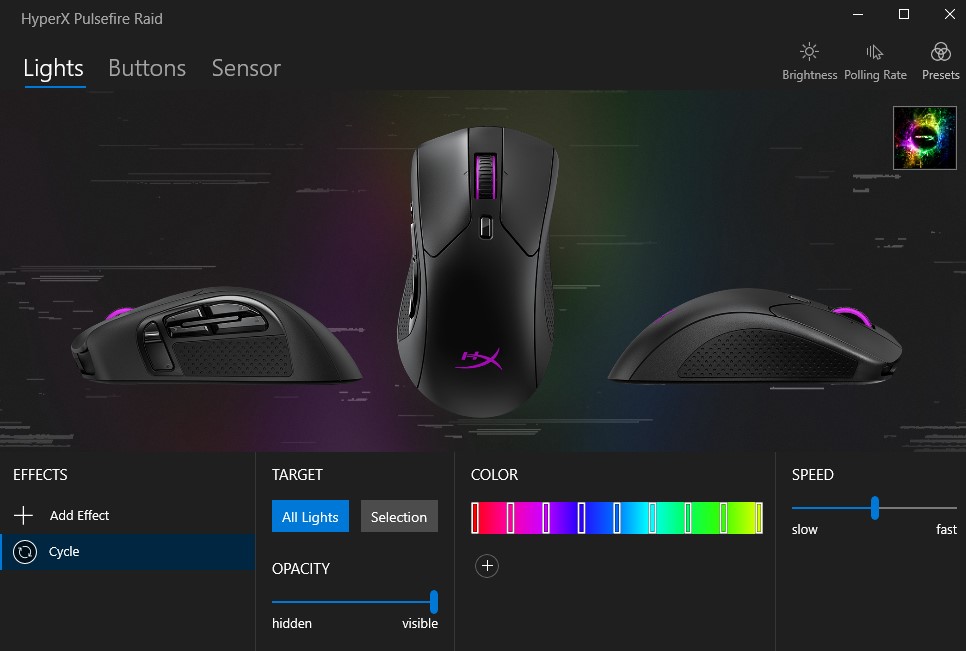 HyperX Pulsefire Raid – skvělá ergonomie a spousta tlačítek 