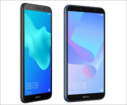 Smartphony Huawei Y6 Prime 2018 a Y5 2018 jsou v prodeji