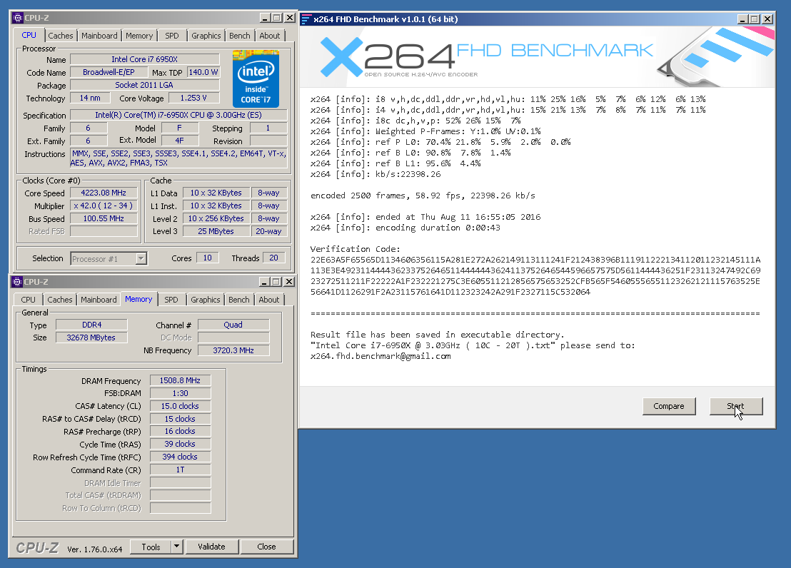 Přetaktování monstra Intel Core i7-6950X Broadwell-E