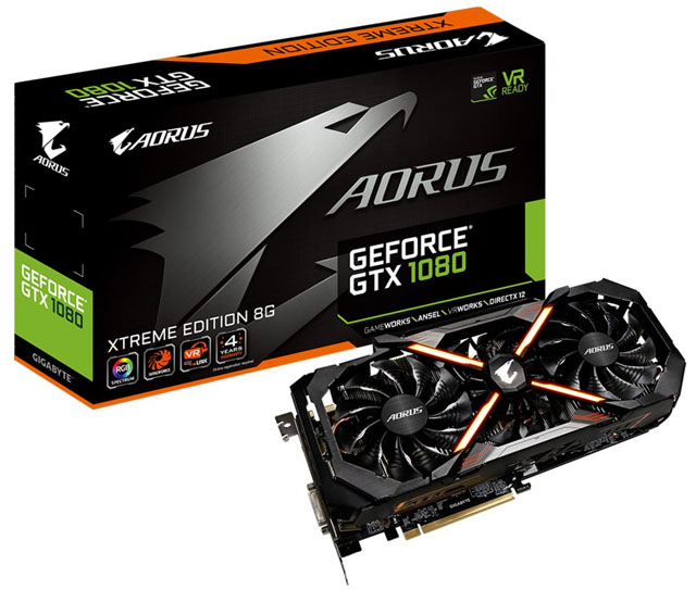 Gigabyte odtajnil první grafiku značky Aorus. Jde o model GeForce GTX 1080