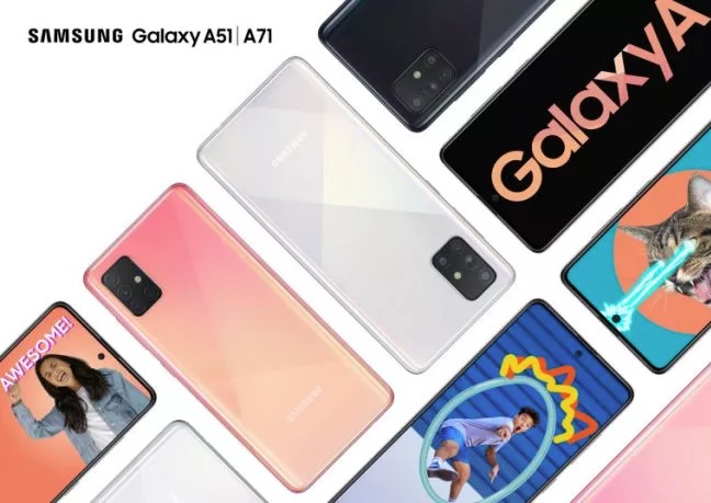 Na český trh dorazí nové Samsungy Galaxy A51 a Galaxy A71. Jaké jsou ceny?