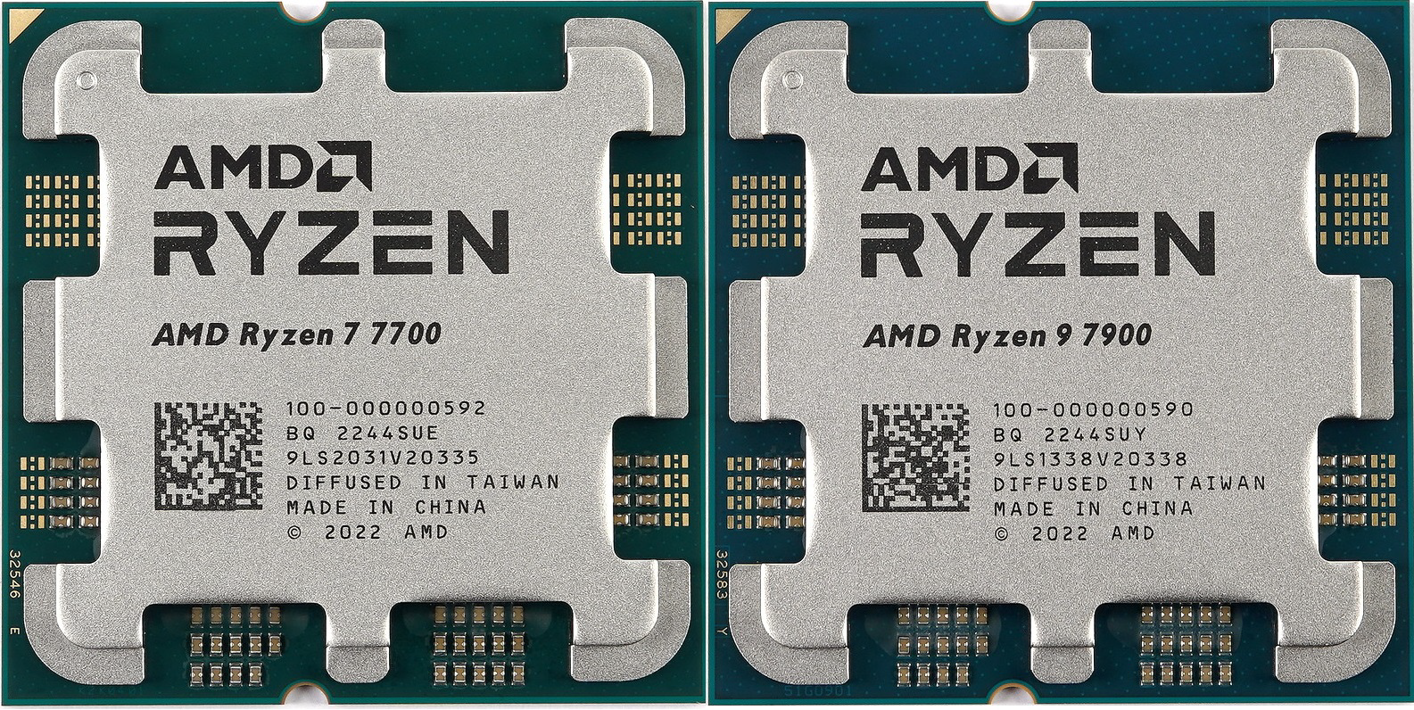 AMD Ryzen 7 7700 a 9 7900: Extrémně efektivní procesory v testu