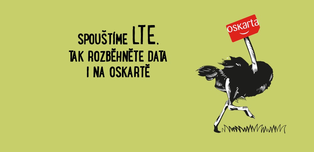 Zákazníci Oskarty si nyní mohou užít rychlá mobilní data v síti LTE