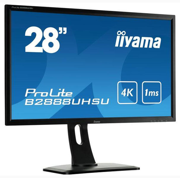 Iiyama oznámila vydání 28" herního monitoru B2888UHSU s UHD rozlišením 