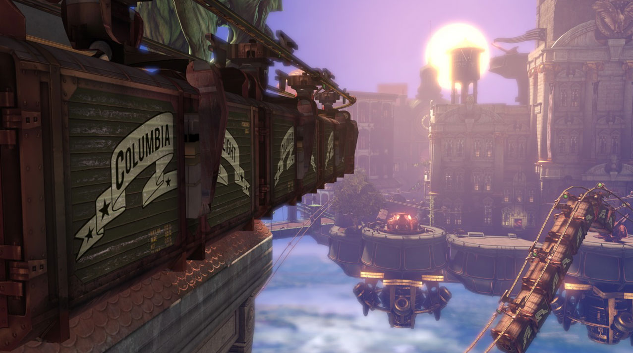 BioShock Infinite: futuristická řežba v létajícím městě jako z pera Julese Verna