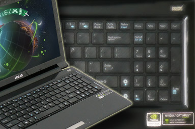 Asus UL50Vf — NVIDIA Optimus se představuje