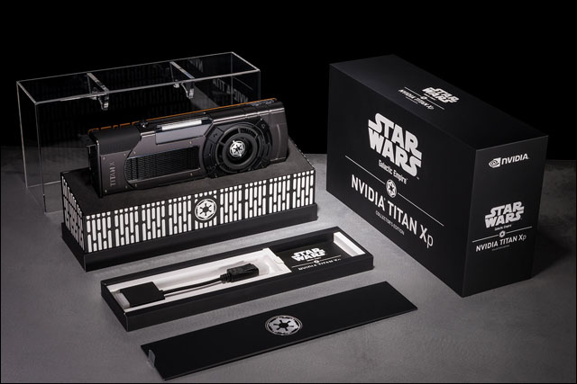 Nvidia odhalila sběratelskou edici grafiky Titan Xp pro fandy Star Wars