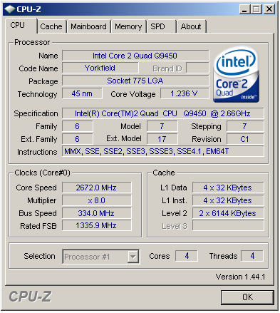 Intel Core 2 Quad Q9450 + Xeon X3350 - nejlepší čtyřjádra roku 2008?