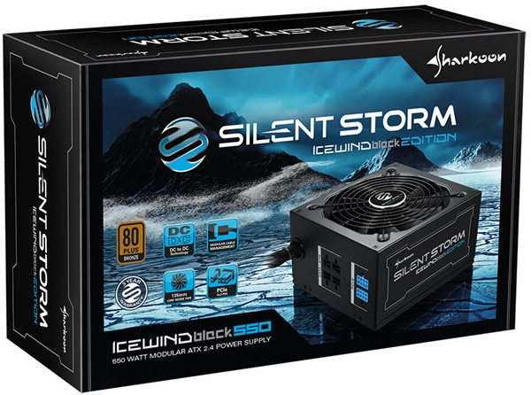 Sharkoon vydává novou sérii ATX napájecích zdrojů SilentStorm Icewind