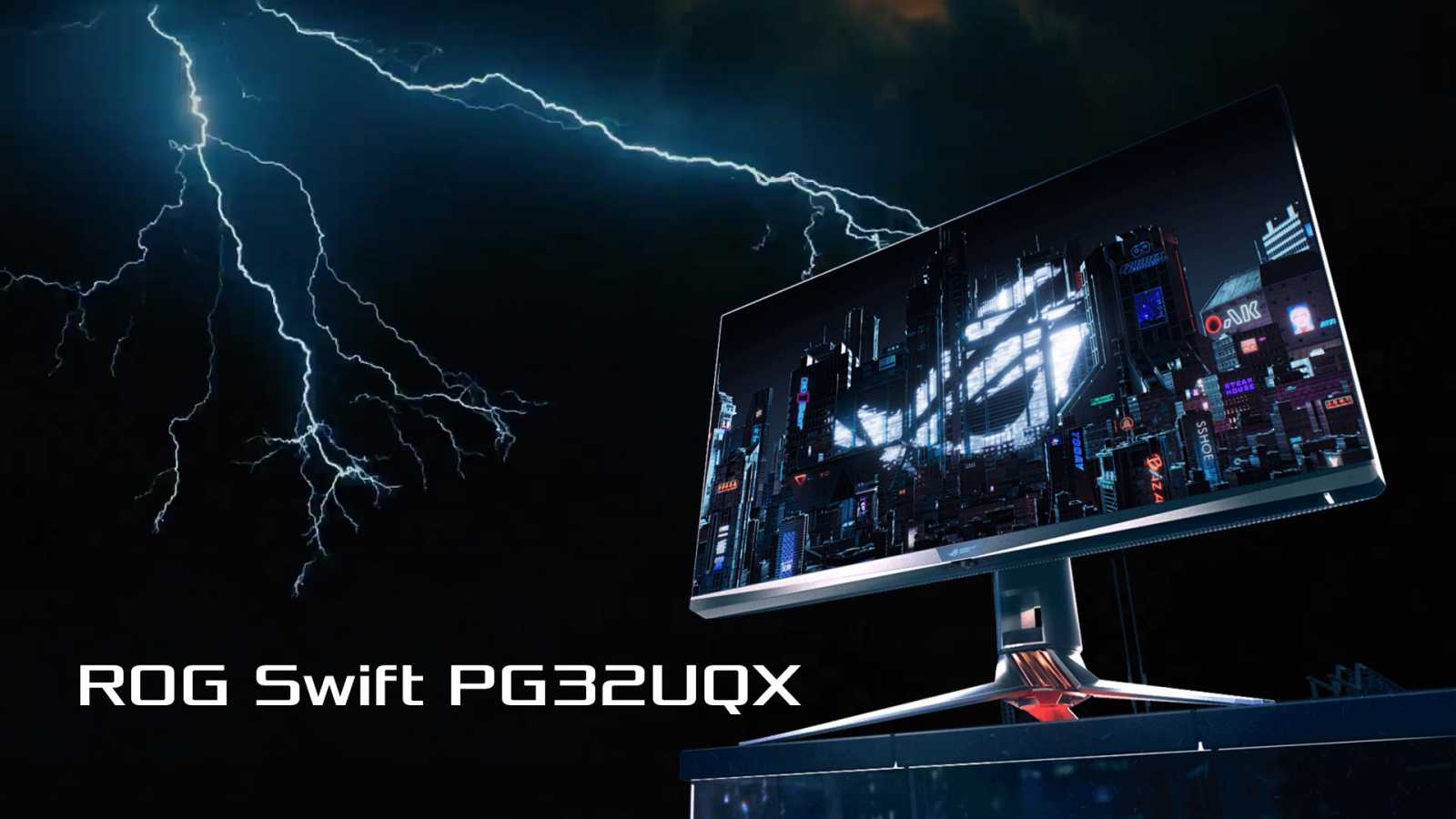 ASUS ROG Swift PG32UQX odhaluje budoucnost gamingu 