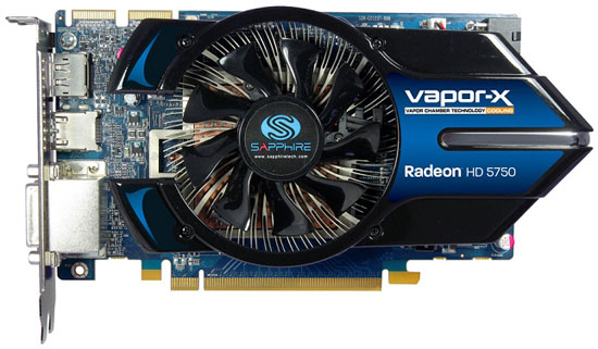 Radeon HD 5870/5750 s Vapor-X