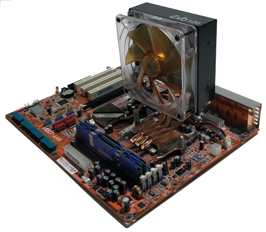 Pokračování megasouboje: Srovnávací test sedmi aktivních chladičů CPU