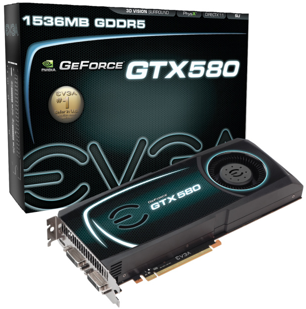 GeForce GTX 580 v obrazech