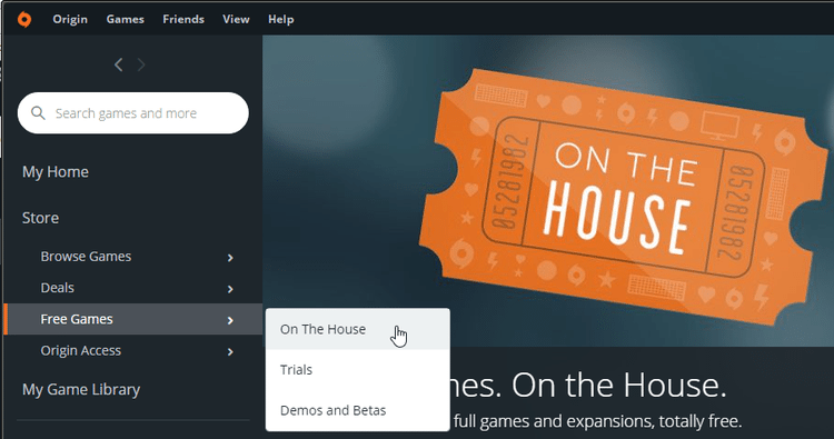 Origin v tichosti zrušil nabídku her zdarma v programu On the House