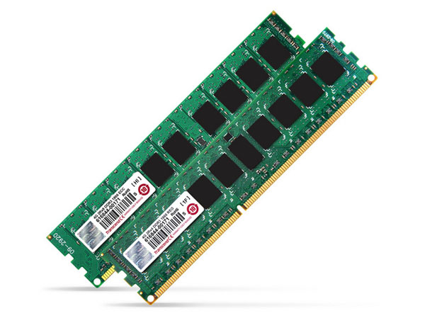 Transcend DDR3-1866 RAM paměti s kapacitou 4 GB