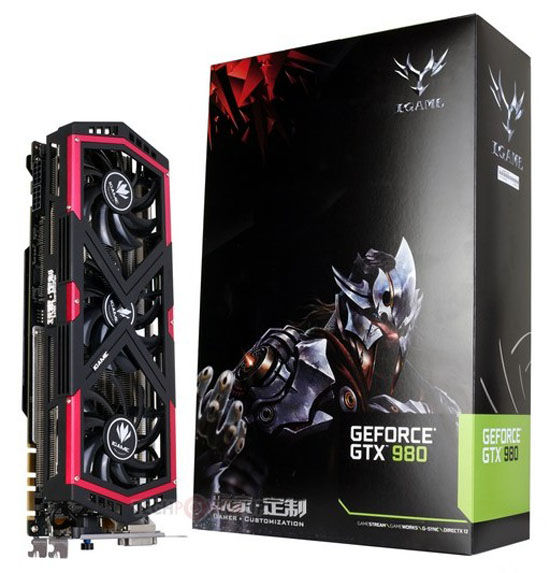 Značka Colorful uvádí na trh grafickou kartu GeForce GTX 980 v nereferenčním provedení iGame