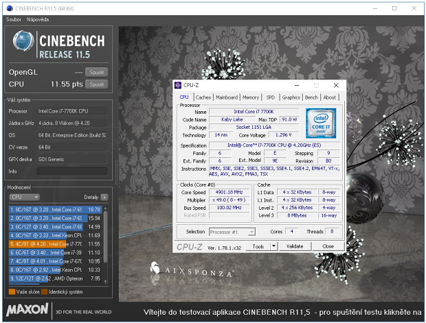 Core i7-7700K s taktem 4,5 GHz (Kaby Lake) v testu