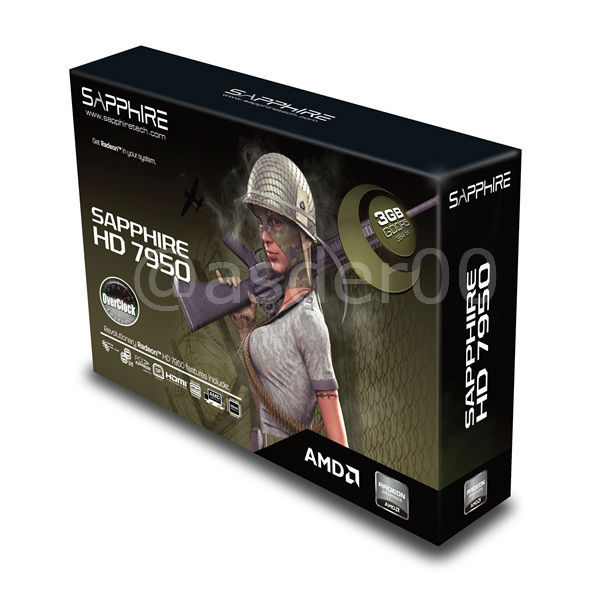 Radeon HD 7950 od Sapphire na dalších obrázcích