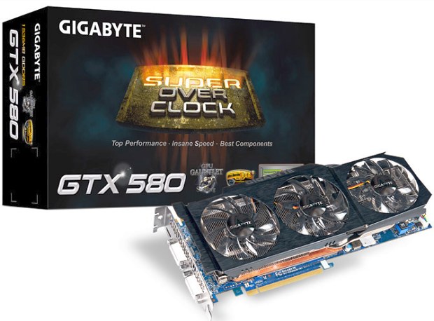 Gigabyte GTX 580 SuperOverClock – rekord v 3DMarku11