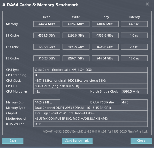 Intel Core i9–11900K a Core i7–11700K v testu