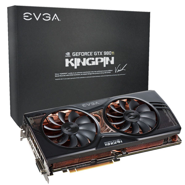 EVGA chystá vydání špičkové grafiky GTX 980 Ti v edici K|NGP|N pro overclockery