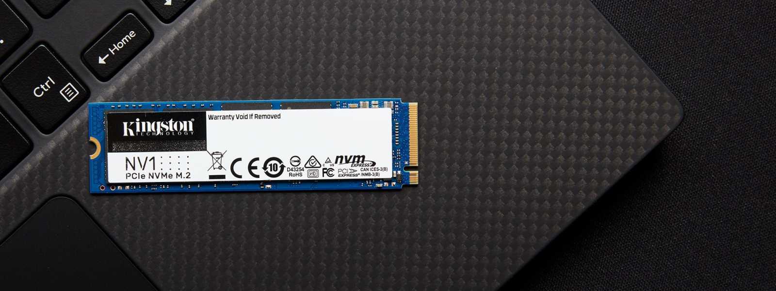 Kingston Digital začíná nabízet NVMe PCIe SSD NV1