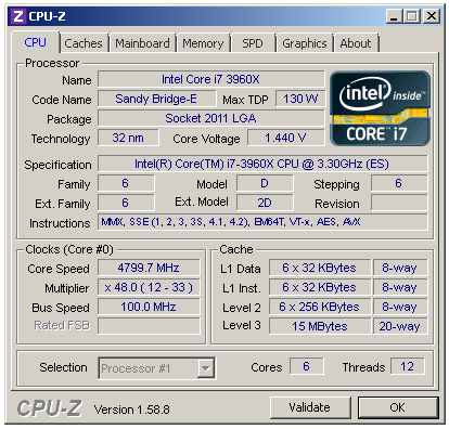  Intel Core i7-3960X – šestijádrový Sandy Bridge do desktopu