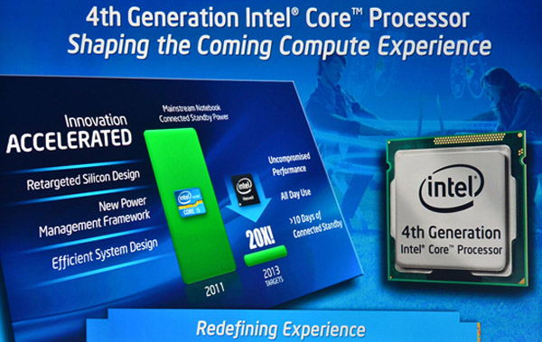 Intel zahajuje prodej Haswell procesorů
