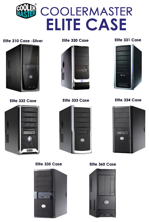CoolerMaster Elite 360 – klasická skříň trošku jinak