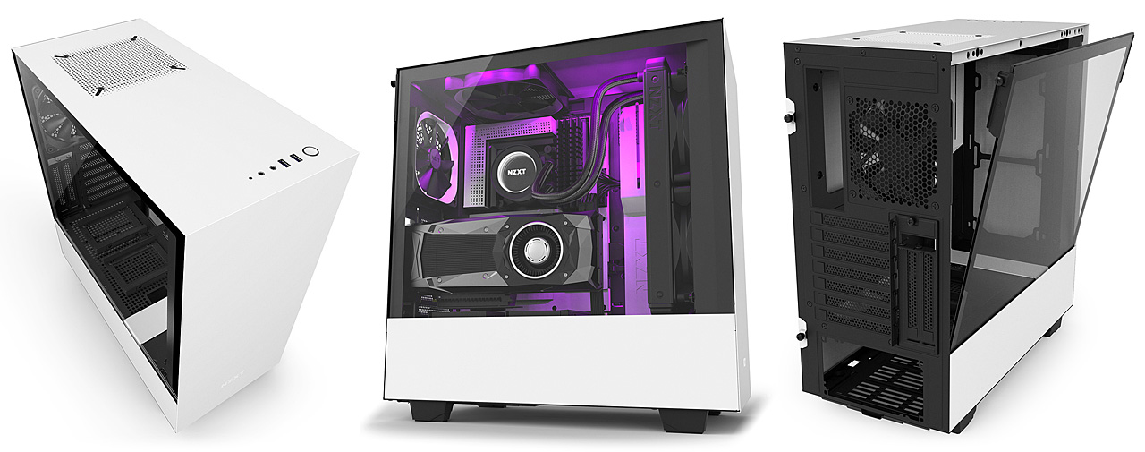 NZXT H500i – jednoduchá, chytrá a pohledná ATX skříň