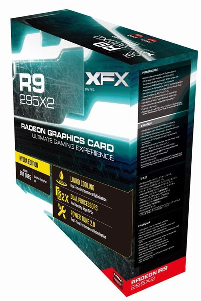 XFX vydává grafickou kartu R9 295X2 Core Edition