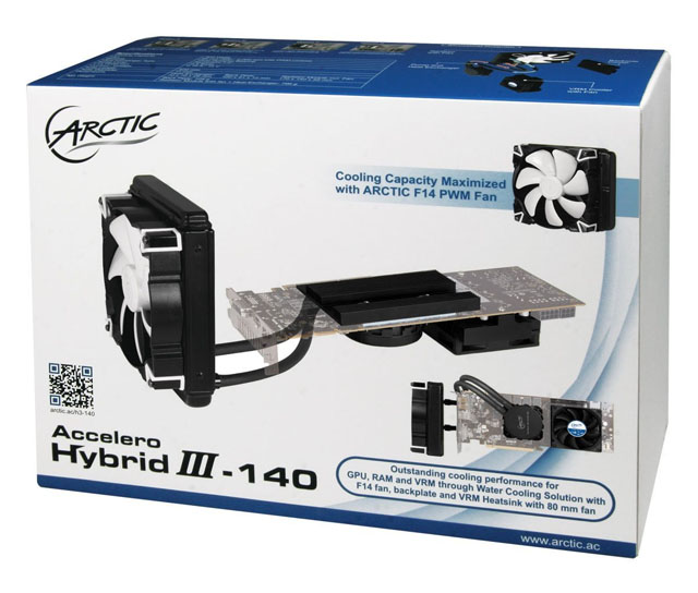 Arctic uvádí na trh nový hybridní chladič grafických karet Accelero Hybrid III-140