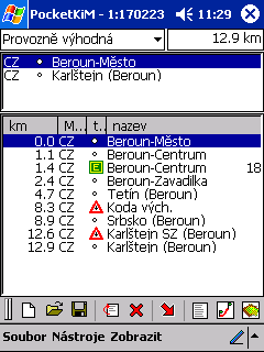 Letní navigace: PDA Asus A716 + GPS Holux 230